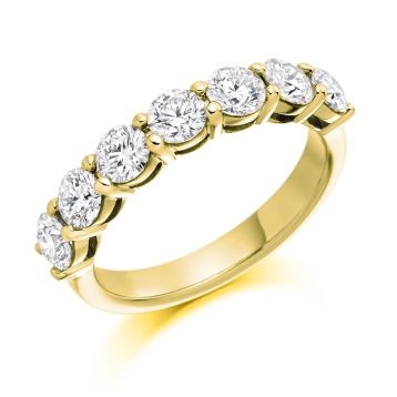 Side view of Coral 18ct Yellow Gold 1.50ct Ring