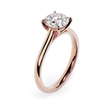 Kiera 18ct Rose Gold Engagement Ring Round