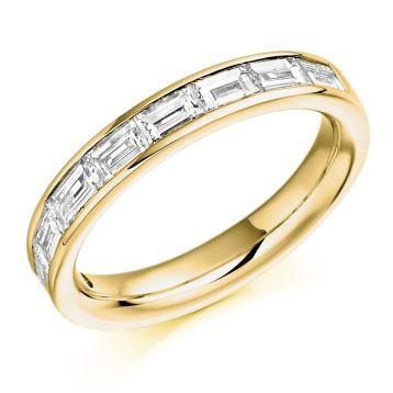 Side view of Jacinta 18ct Yellow Gold 1.00ct Ring