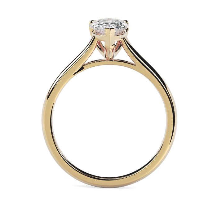 Kiera 18ct Yellow Gold Engagement Ring Pear