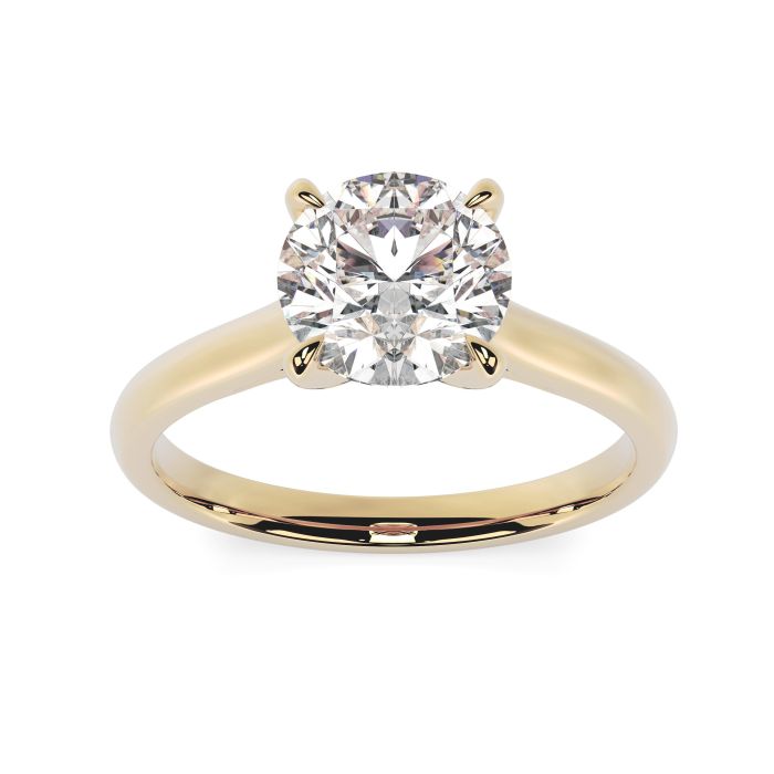 Kiera 18ct Yellow Gold Engagement Ring Round