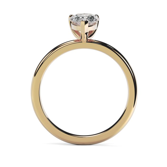 Charlotte 18ct Yellow Gold Engagement Ring Pear