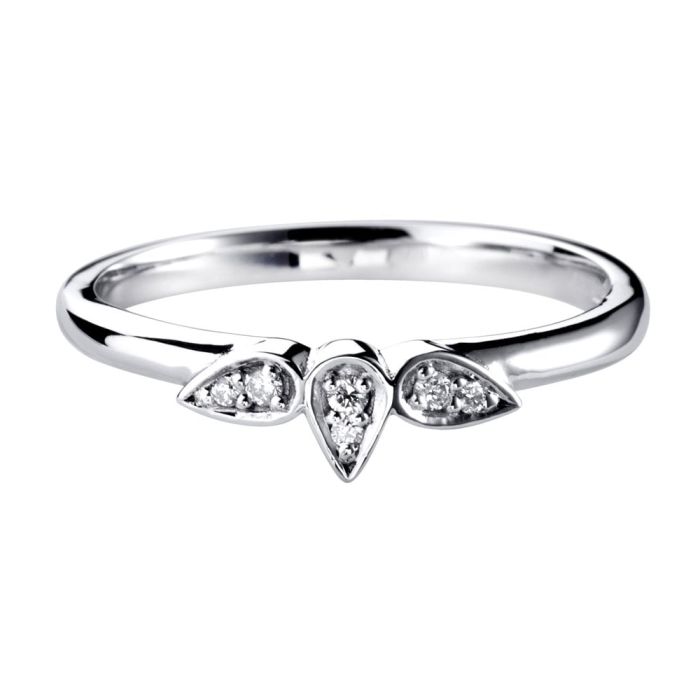 Thalia Platinum Ring