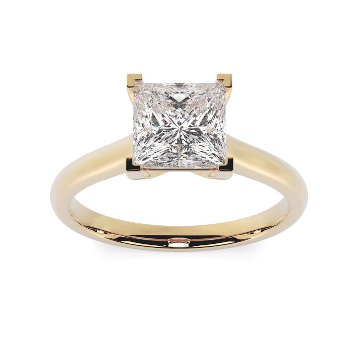 Kiera 18ct Yellow Gold Engagement Ring Princess