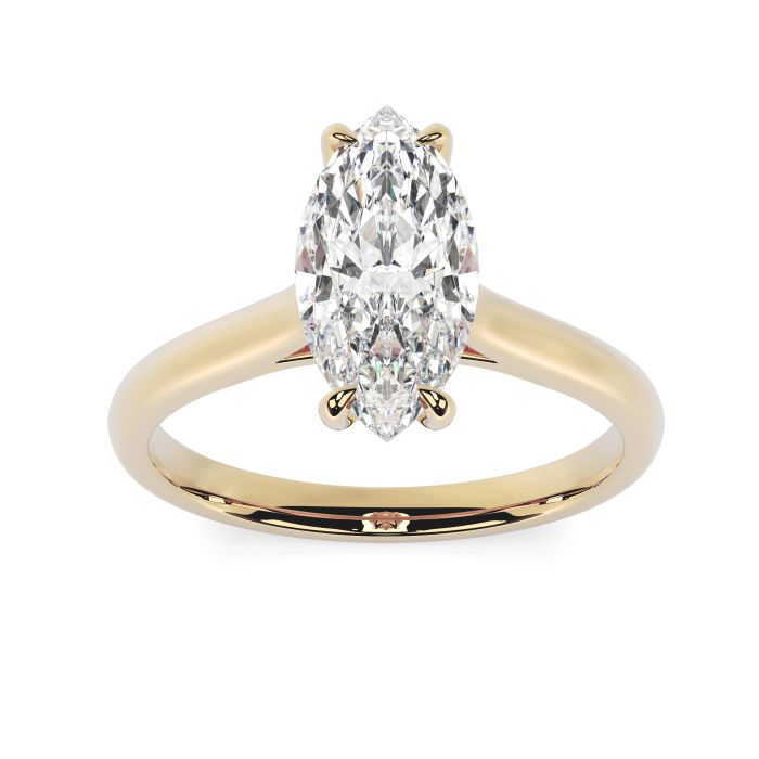 Kiera 18ct Yellow Gold Engagement Ring Marquise