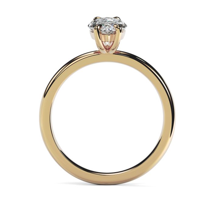 Charlotte 18ct Yellow Gold Engagement Ring Marquise