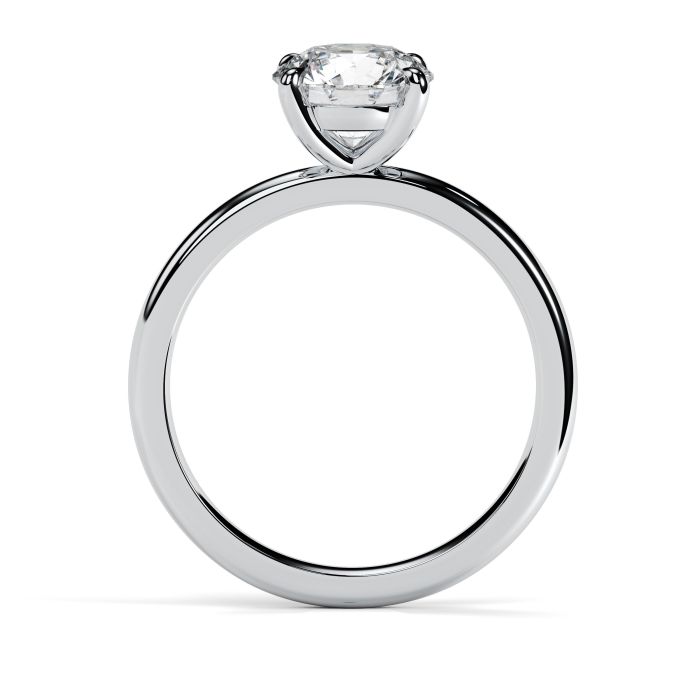 Charlotte Platinum Engagement Ring Round