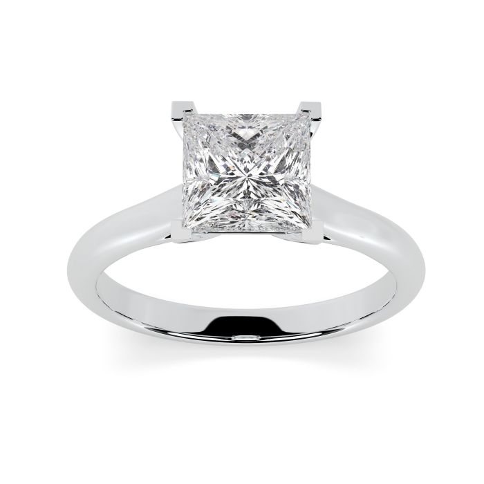 Florence Platinum Engagement Ring Princess
