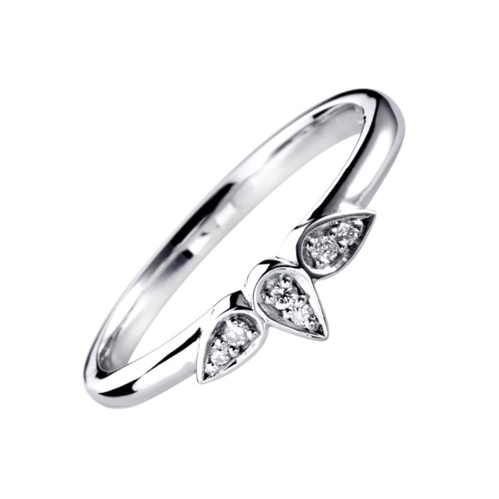 Thalia Platinum Ring