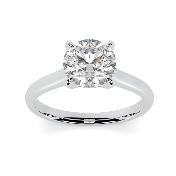 Kiera 18ct White Gold Engagement Ring Round