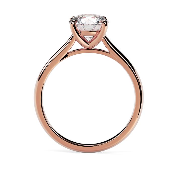 Kiera 18ct Rose Gold Engagement Ring Round