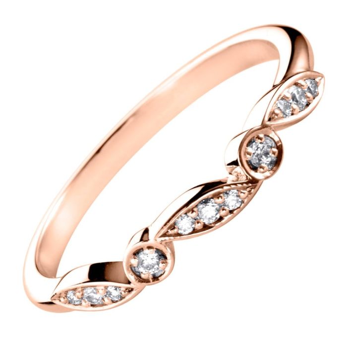 Elysia 18ct Rose Gold Ring