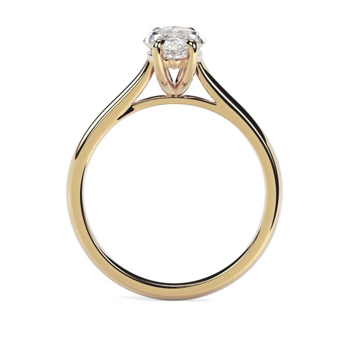 Kiera 18ct Yellow Gold Engagement Ring Marquise