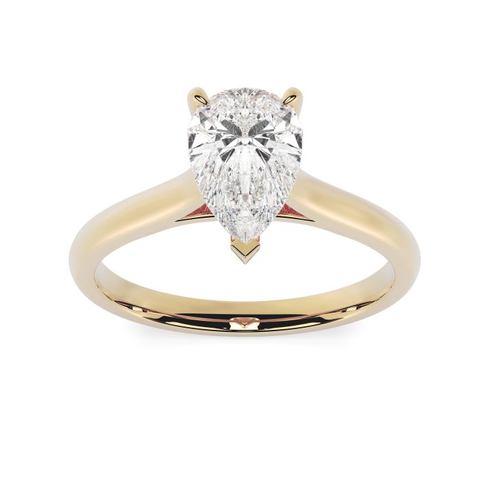 Kiera 18ct Yellow Gold Engagement Ring Pear