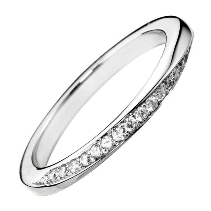 Iris 18ct White Gold Ring