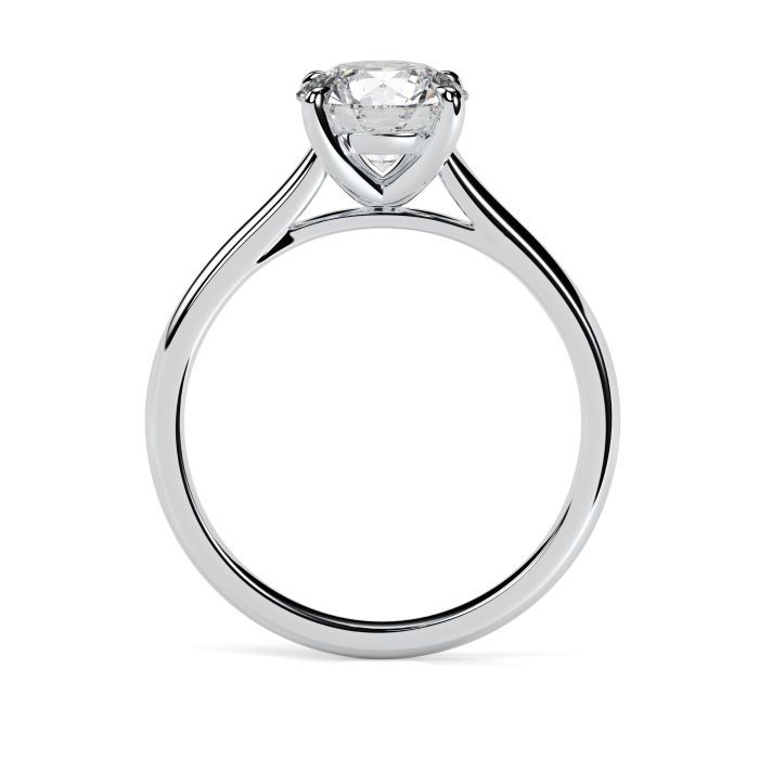 Kiera 18ct White Gold Engagement Ring Round