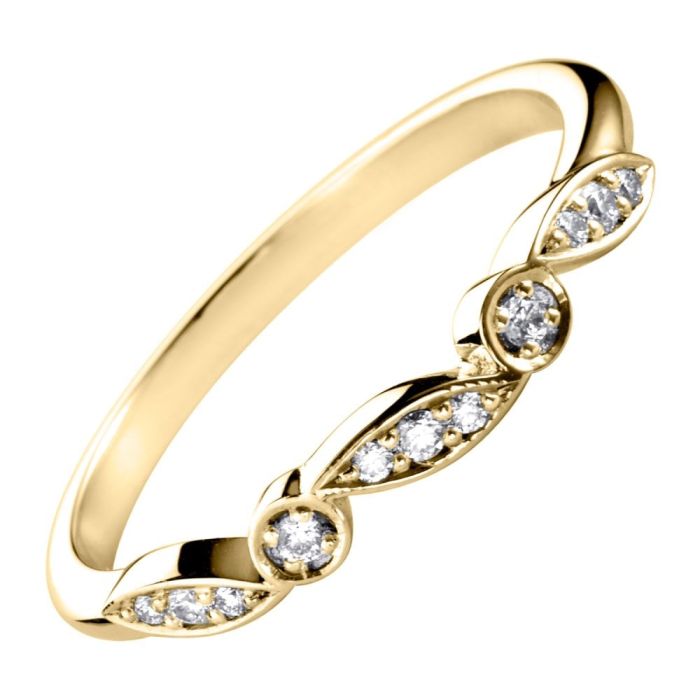 Elysia 18ct Yellow Gold Ring