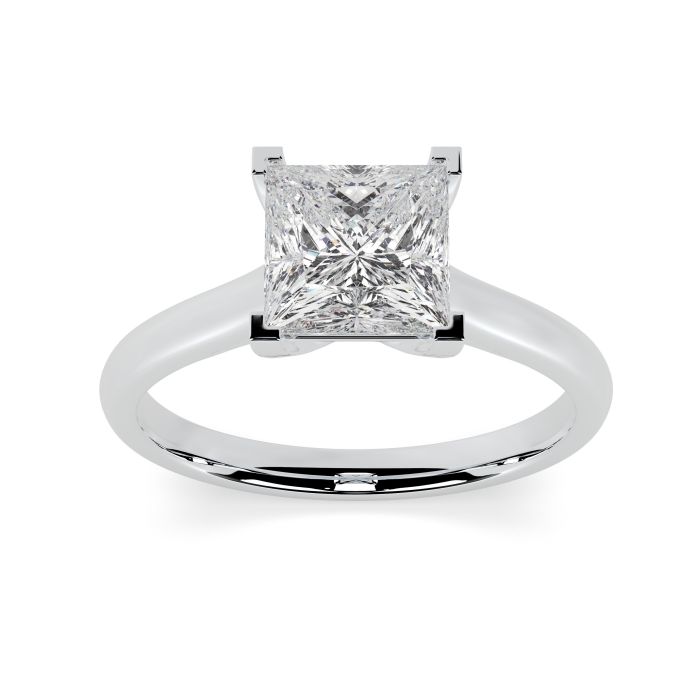 Kiera Platinum Engagement Ring Princess