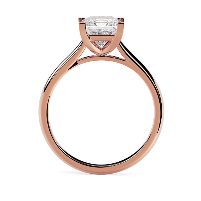 Kiera 18ct Rose Gold Engagement Ring Princess