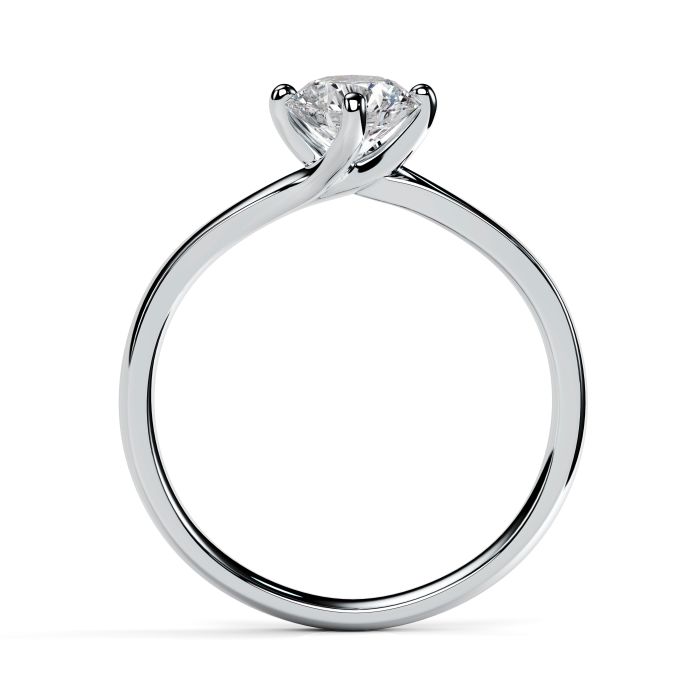 Adeline 0.25ct D/VS2 Brilliant Diamond Platinum Ring