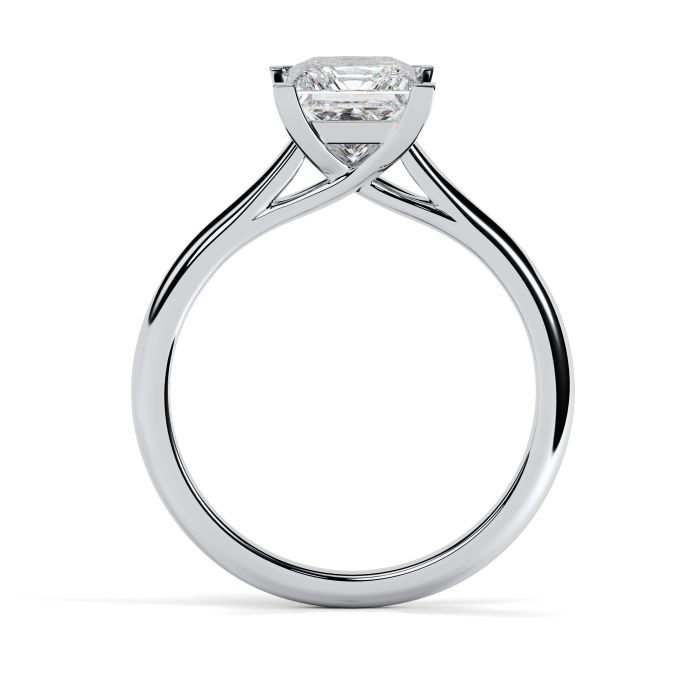 Florence 18ct White Gold Engagement Ring Princess
