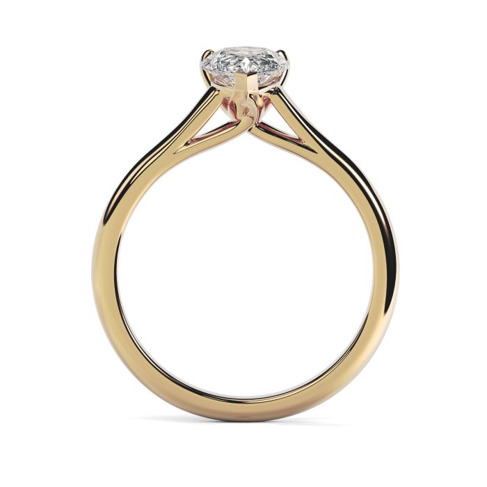 Florence 18ct Yellow Gold Engagement Ring Pear