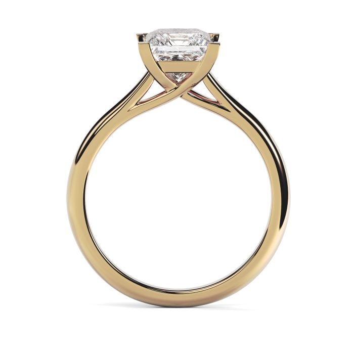 Florence 18ct Yellow Gold Engagement Ring Princess